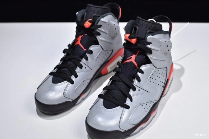 Rep TB Jordan Reflective JSP CI4072-001 Air 6 3M Infrared 0807